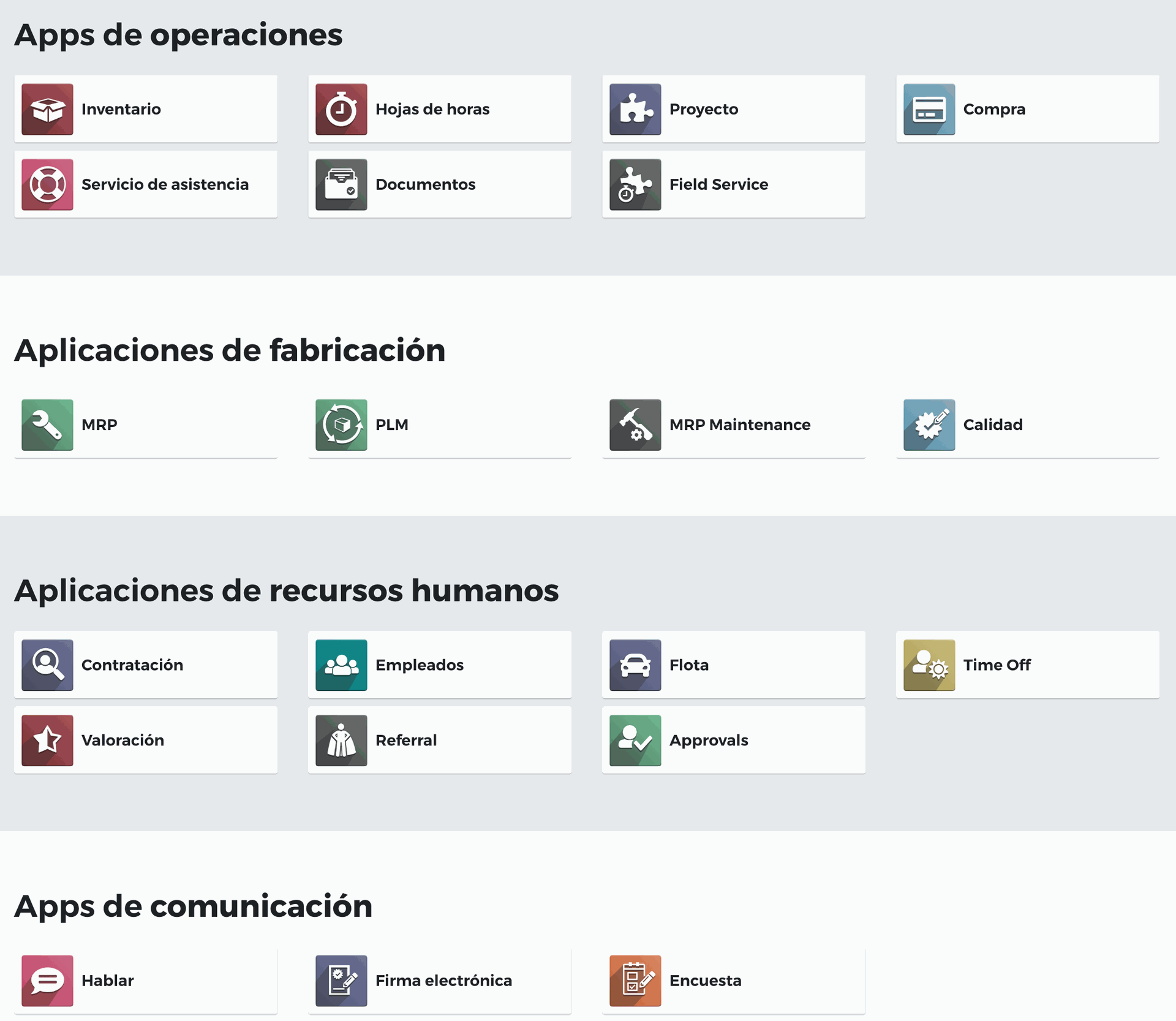 Odoo • Una imagen con una leyenda